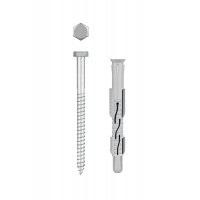 Дюбель фасадный ФД-П 10 x 100 мм, нейлон/цинк, 50 шт ЗУБР 301475-100