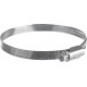 Хомут червячный Х-9Н 30 - 48 мм, накатная лента 9 мм, цинк, 50 шт ЗУБР 37807-48