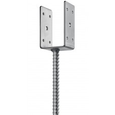 Основание столба ОС-U, U-образное, 71 x 120 x 60 мм ЗУБР 310286-070