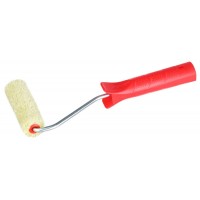 Валик малярный 15 х 100 мм, бюгель 6 мм, ворс 12 мм, полиакрил, все виды ЛКМ СИНТЕКС ЗУБР 03504-10