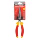 Длинногубцы прямые Insulated, 200 мм, двухкомпонентные рукоятки Matrix Professional (17103)