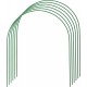 GRINDA 3.0 м, стальные, покрытие ПВХ, 6 шт, дуги для парника (422309-100-120)