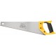 Ножовка по дереву, средний каленый зуб 7 ТPI, 2D заточка, пластиковая прорезиненная ручка 400 мм (40431)