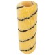 Ролик полиакриловый, бежевый с черной полоской, диам. 40/61 мм; ворс 10,4 мм, 180 мм (01858)