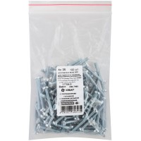 Винт с полуцилиндрич. головкой с полной резьбой оцинков. DIN 7985 4х35 100 шт Фасовка (27709-0)