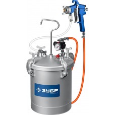 Бак красконагнетательный KNB-10, 10 л, с краскораспылителем ЗУБР Профессионал 06464