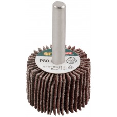 Диск лепестковый для дрели радиальный 30х20х6 мм Р 80 (39557)