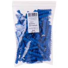 Дюбель распорный с шипами тип К синий 8 х 40 100 шт.(фасовка) (23844-0)