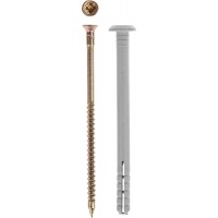 Дюбель-гвоздь 6 х 80 мм, грибовидный бортик, 950 шт ЗУБР 4-301350-06-080