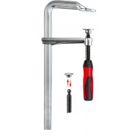 Струбцина цельнометаллическая 200/100, 6 кН, 2К ручка GZ20-2K BE-GZ20-2K