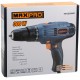 Дрель-Шуруповерт электрическая 300 Вт; 0-450/0-1350 об/мин; подсветка; быстрозажимной патрон 10 мм; резиновые вставки; 24,0 Нм; 19+1; 1,1 кг MAX-PRO 85046