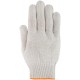 Перчатки вязаные (4 нити), х/б c ПВХ, 10 класс вязки, Волна (12491)