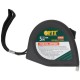 Рулетка Профи, калибр.лента, нейлон.покр., магн.крючок, эласт.корпус черн-желт., двойн.стопор 5 м х 25 мм