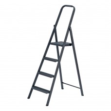 Стремянка 4 ступени, компактная, стальная Сибртех (97944)