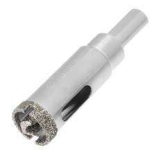 Сверло алмазное по керамограниту, 18 х 67 мм, трехгранный хвостовик Matrix (726183)