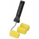 Валик поролоновый желтый с ручкой мини 50 мм + 2 сменных ролика (02830)