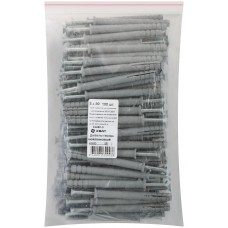 Дюбель-гвоздь полипропиленовый 8 х 80 100 шт (Фасовка) (24480-0)