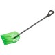 Лопата для уборки снега Профи поликарбонатная, алюминиевый черенок, малая 340х385х1350 мм (68113)