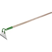 Мотыга 90 х 150 х 1290 мм, трапециевидный профиль, нержавеющая сталь, деревянный черенок высш. сорт РОСТОК 421575