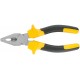 Плоскогубцы комбинированные Старт черно-желтые прорезиненные ручки, хром-никелевое покрытие 165 мм (49954)