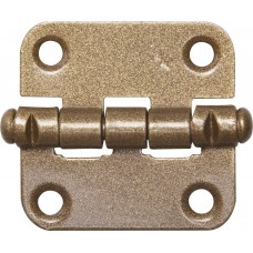 Петля карточная ПН-40 40 x 40 x 1.5 мм, цвет бронзовый металлик 37625-40