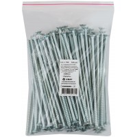 Шурупы оцинкованные, универсальные 6 х 150 100 шт Фасовка (20850-0)