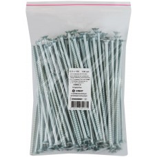 Шурупы оцинкованные, универсальные 6 х 150 100 шт Фасовка (20850-0)