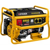 Генератор бензиновый 5500 Вт с электростартером STEHER GS-6500Е