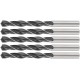 Сверла по металлу HSS черненые 12,0x151 мм (5 шт.) (33603)