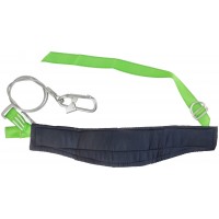 Удерживающая система ( пояс со стропом ) УС-1Б-ук ( уширенный кушак ; металлический трос в ПВХ ) (12615)