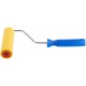 Валик прижимной для обоев резиновый, желтый 150 мм (02983)