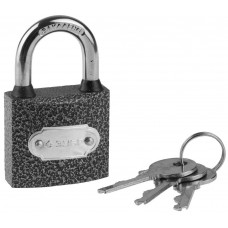 Замок навесной 38 мм, металлический корпус ЗУБР 3712-38  