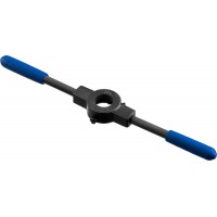 Плашкодержатель 20 мм для M3-M6 сталь 45 со стопорными винтами Профессионал ЗУБР 28150-20