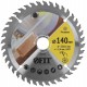 Диск пильный для циркулярных пил по дереву 140 х 20/16 х 40T (37715)