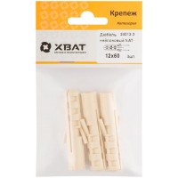 Дюбель нейлоновый NAT 12 х 60 (фасовка 3 шт.) (24012-3)