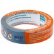 Лента малярная бумажная синяя, термостойкость до 100°C, УФ-стойкость до 14 дней, 24 мм х 25 м (30-6112)