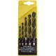 Набор сверл по дереву, пластиковый бокс, 5 шт.(4-5-6-8-10 мм) (36101)