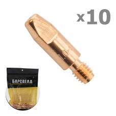 Токосъемный наконечник М6 E-Cu ф 1,0 мм (BMD0009-10-10)