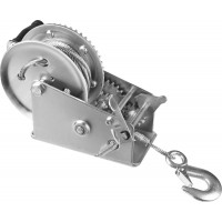 Лебёдка ручная барабанная тяговая тросовая 1.1 т, 8 м ЗУБР Профессионал 43113-1.1_z01