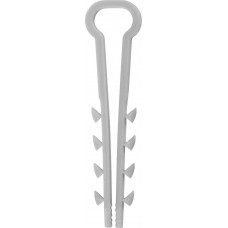 Дюбель-хомут для плоского кабеля ДХ-П 10 мм, нейлон, 100 шт ЗУБР 30912-10