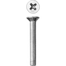 ЗУБР DIN 965, кл. пр. 5.8, M3 х 12 мм, цинк, 38 шт, винт с потайной головкой (4-303116-03-012)