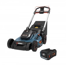 Газонокосилка самоходная аккумуляторная, серия X6, 60В, 3-в-1, 53 см., 1 аккумулятор 4Ач, ЗУ