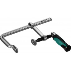 Цельнокованая струбцина F Forge FF-200/100, 100 х 200 мм KRAFTOOL 32014-100-200