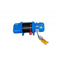 Лебедка TOR ЛЭК-1000 E21 (KCD) 1000/2000 кг 380 В с канатом 70/35 м (T) (1050503)