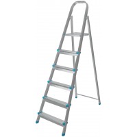 Лестница-стремянка стальная, 6 ступеней, вес 6,4 кг (65328)