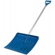 Лопата для уборки снега Профи поликарбонатная, алюминиевый черенок, средняя 460х420х1350 мм (68118)