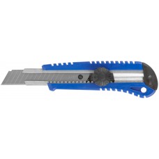 Нож технический пластиковый 18 мм, вращающийся прижим (10196М)
