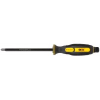 Отверткa ударная, сталь S2, шестигран.жало, боек под ключ, прорезиненная ручка, Профи 8х150 мм PH3