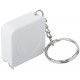 Рулетка-брелок 1 м x 6 мм, белая квадратная