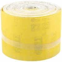 Рулон шлифовальный на бумажной основе, алюминий-оксидный абразивный слой 115 мм х 50 м, Р 120 (38056)